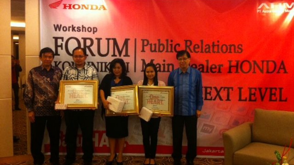 Public Relations Terbaik Main Dealer Honda 2014