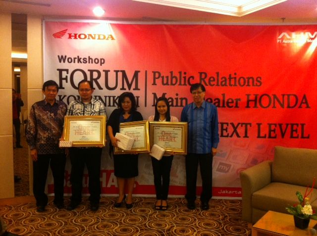 Public Relations Terbaik Main Dealer Honda 2014